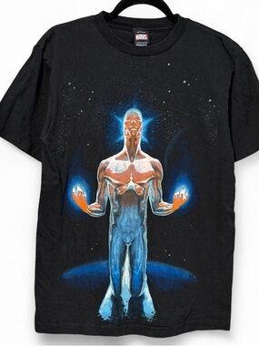 Silver surfer mad engine marvel t shirt medium